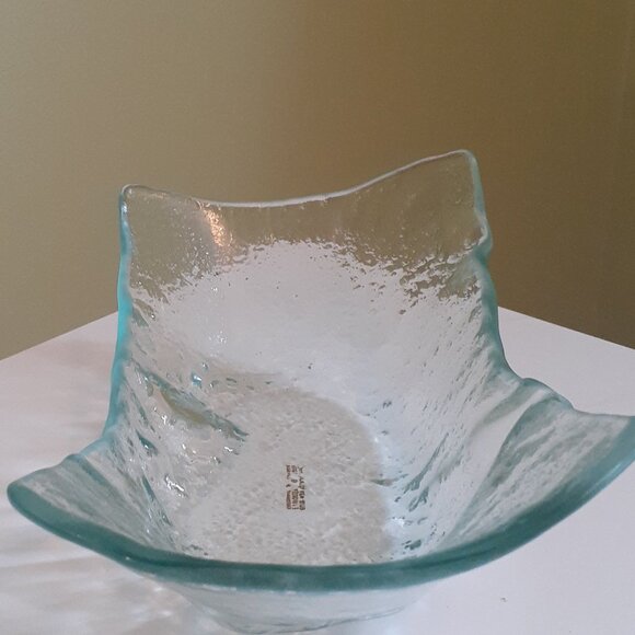 Elite Art Glass Inc. E. J. Midgley 1996 Vintage Trinket/ Candy Dish - Picture 2 of 7